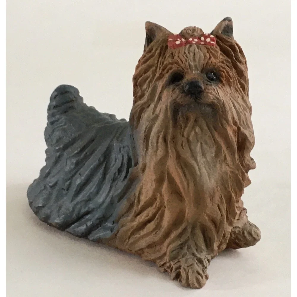 Vintage 1980s Yorkshire Terrier Figurine